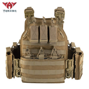 Yakeda Chaleco Porta Placa Qd Coyote