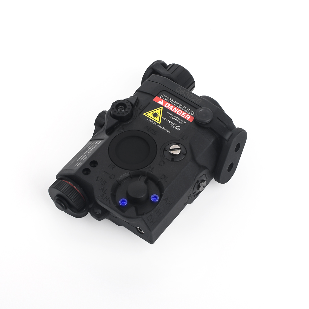 Vanguard Linterna Tactica Con Laser 200 LM Negra