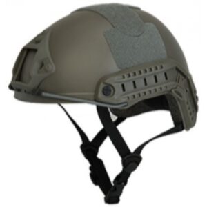 Vanguard Casco Ajustable Sin Orificio Verde