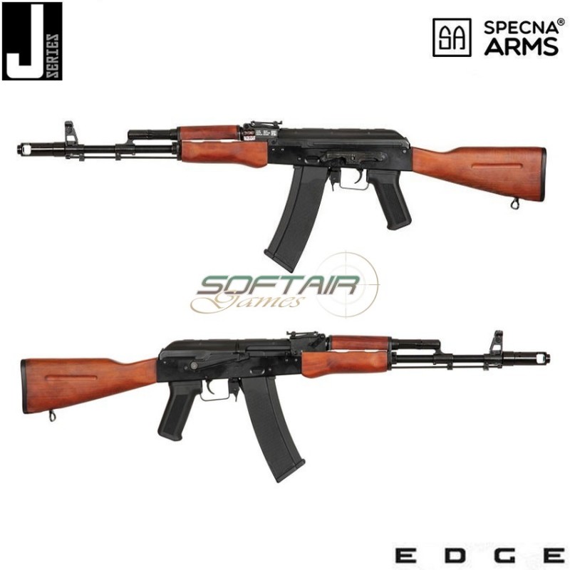 Specna Arms Fusil J02 Prime Negro/Madera