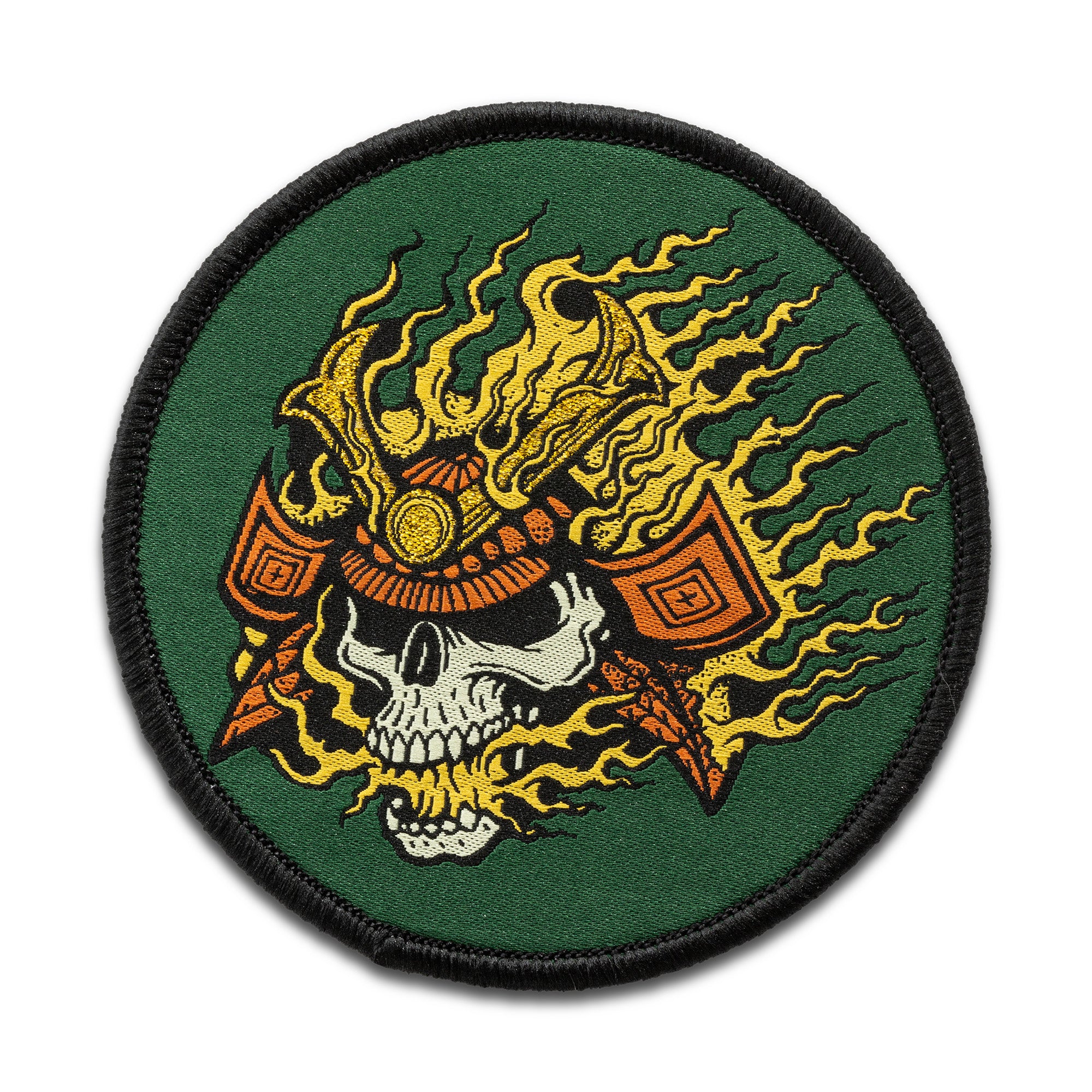 Parche Fuego Calavera